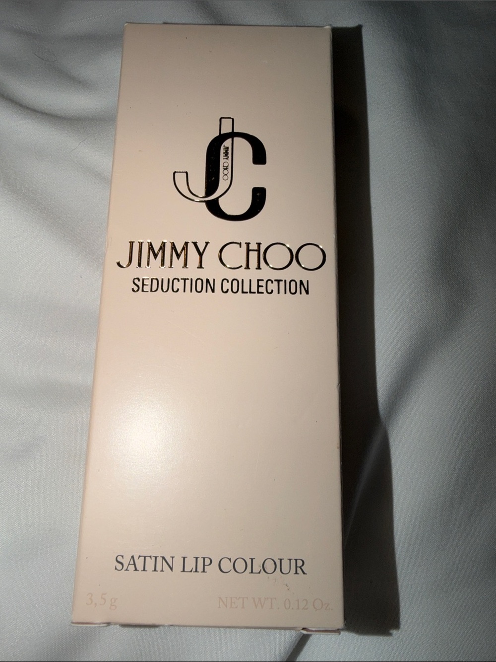 NIB Jimmy Choo Seduction Satin Lipstick 001 Red Carpet